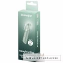 Satisfyer Naughty Kiss Wave Air Wave, kompaktowy model akwamaryn USB-C SATISFYER
