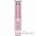 Satisfyer Secret Kiss Wave kompaktowy masażer Air Wave rożowy USB-C SATISFYER