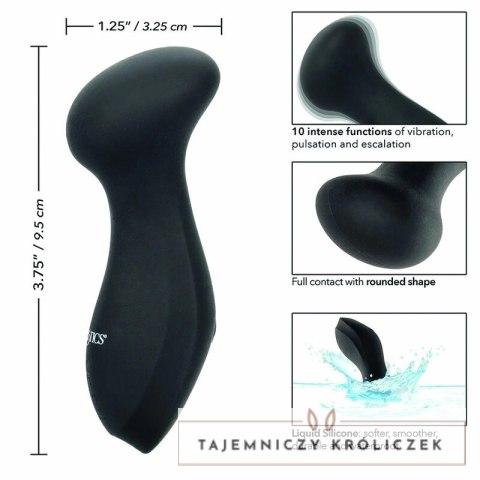 CalExotics Boundless Mini Masażer USB, silikonowy, wodoodporny, 9,5 cm CALEXOTICS