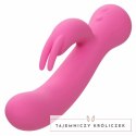 CalExotics First Time Bunny model rożowy z ładowaniem USB, silikon CALEXOTICS