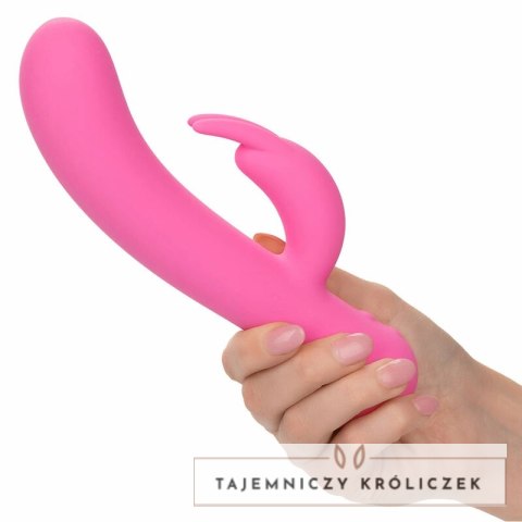CalExotics First Time Bunny model rożowy z ładowaniem USB, silikon CALEXOTICS