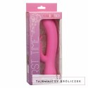 CalExotics First Time Bunny model rożowy z ładowaniem USB, silikon CALEXOTICS