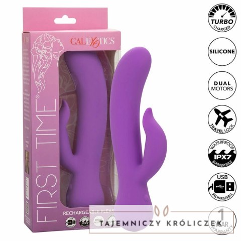 CalExotics First Time Pleaser Fioletowy Akumulatorowy, Wodoodporny CALEXOTICS