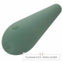 CalExotics Mod Chic Zielony - Precyzyjny stymulator silikonowy USB CALEXOTICS