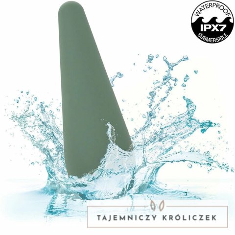 CalExotics Mod Chic Zielony - Precyzyjny stymulator silikonowy USB CALEXOTICS