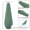 CalExotics Mod Chic Zielony - Precyzyjny stymulator silikonowy USB CALEXOTICS