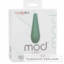 CalExotics Mod Chic Zielony - Precyzyjny stymulator silikonowy USB CALEXOTICS