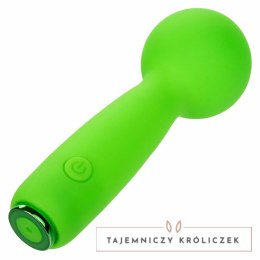 CalExotics Neon Vibes Bubbly Vibe Mini Masażer Zielony 10 Trybow USB CALEXOTICS