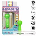 CalExotics Neon Vibes Bubbly Vibe Mini Masażer Zielony 10 Trybow USB CALEXOTICS