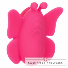 CalExotics Neon Vibes Flutter Vibe rożowy - kompaktowy stymulator z 10 trybami CALEXOTICS