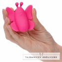 CalExotics Neon Vibes Flutter Vibe rożowy - kompaktowy stymulator z 10 trybami CALEXOTICS