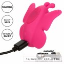 CalExotics Neon Vibes Flutter Vibe rożowy - kompaktowy stymulator z 10 trybami CALEXOTICS