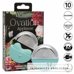 CalExotics Ovation Applause Aqua Green - stymulator z 10 trybami pracy CALEXOTICS