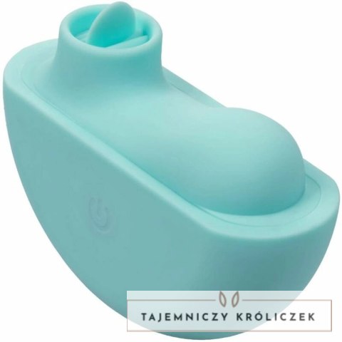 CalExotics Ovation Rave Aqua Green - stymulator z 10 trybami pracy i etui CALEXOTICS