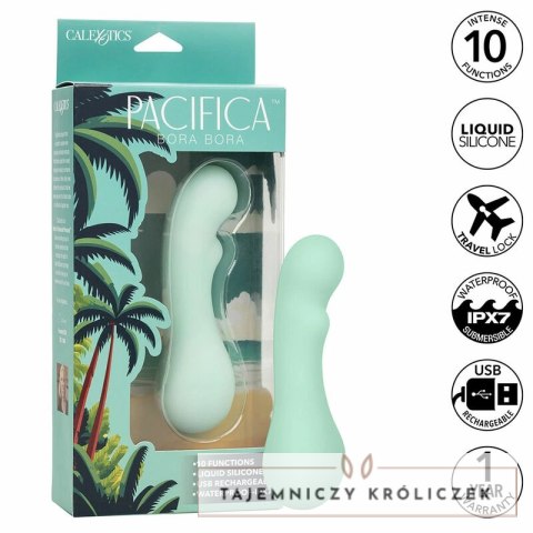 CalExotics Pacifica Bora Bora - Wibrator G-Spot 10 Trybow Aqua Silikon CALEXOTICS