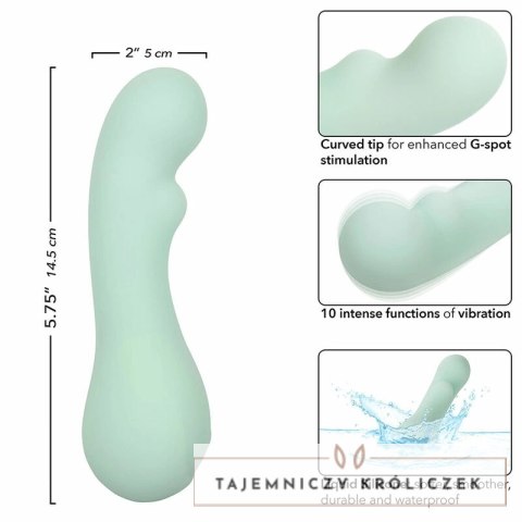 CalExotics Pacifica Bora Bora - Wibrator G-Spot 10 Trybow Aqua Silikon CALEXOTICS
