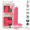 CalExotics Studs Wibrator Silikonowy 10 Trybow Rożowy 17,75 cm CALEXOTICS