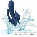CalExotics Triple Action Blue - Masażer Intymny z Potrojnym Systemem Wibracji CALEXOTICS