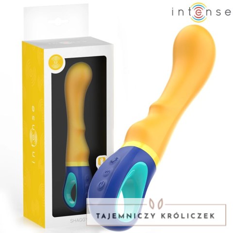 Intense Shaggy żołty model punktowy G wodoodporny silikonowy INTENSE