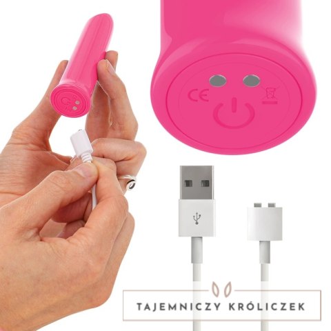 Intense Todrick Bullet Fioletowy - Kompaktowy Model Wibrujący 10 Trybow INTENSE