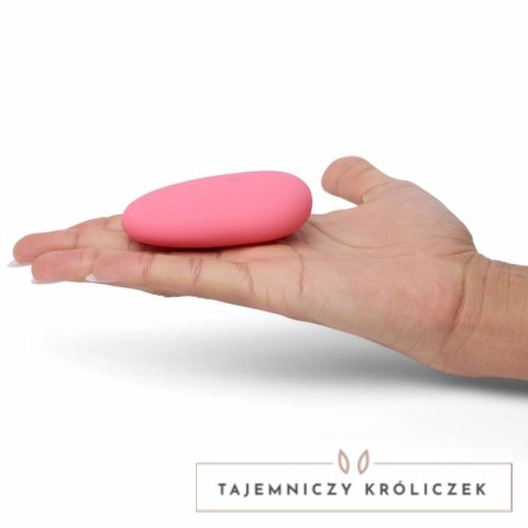Je Joue Pebble Mini - Rożowy masażer punktowy z miękkiego silikonu JE JOUE