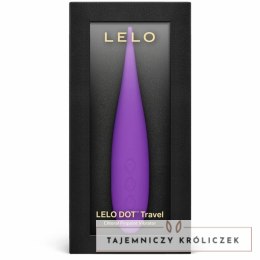 LELO DOT Travel Violet - Kompaktowy precyzyjny stymulator punktowy LELO
