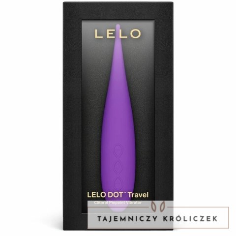 LELO DOT Travel Violet - Kompaktowy precyzyjny stymulator punktowy LELO