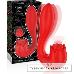 MIA Selena Czerwony Stymulator Intymny z 2 Silnikami i 10 Trybami MIA
