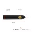 ONINDER Berlin - kulowy model wibrujący, czarny, 9 trybow, aplikacja, 8,5 cm ONINDER