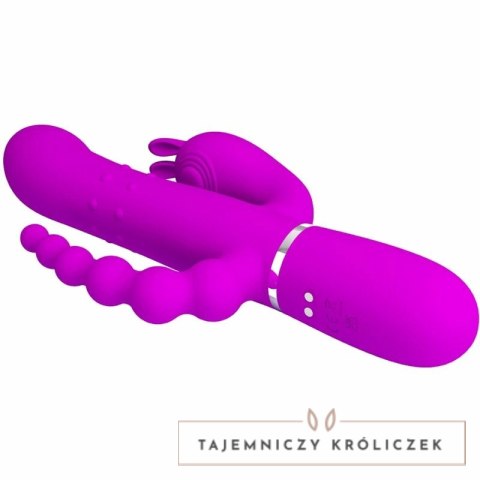 Pretty Love Cammy 4w1 Wielofunkcyjny Wibrator Anatomiczny Rożowy PRETTY LOVE