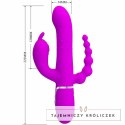 Pretty Love Cammy 4w1 Wielofunkcyjny Wibrator Anatomiczny Rożowy PRETTY LOVE
