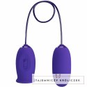 Pretty Love Daisy Youth fioletowy system stymulacji z funkcją lizania USB PRETTY LOVE