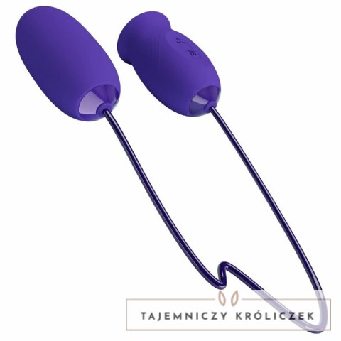 Pretty Love Daisy Youth fioletowy system stymulacji z funkcją lizania USB PRETTY LOVE