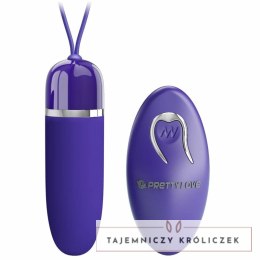 Pretty Love Darlene Youth Mini Wibrujący Bullet Fioletowy Pilot 12 Trybow PRETTY LOVE