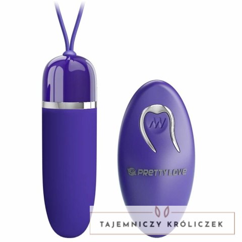 Pretty Love Darlene Youth Mini Wibrujący Bullet Fioletowy Pilot 12 Trybow PRETTY LOVE