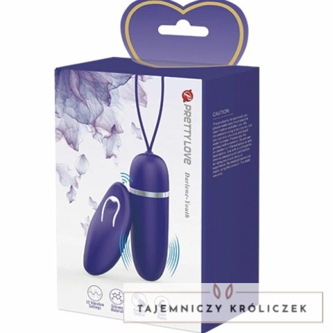 Pretty Love Darlene Youth Mini Wibrujący Bullet Fioletowy Pilot 12 Trybow PRETTY LOVE