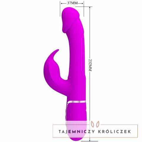 Pretty Love Dejon Rabbit 3w1 Wielofunkcyjny Model Fuksja USB PRETTY LOVE