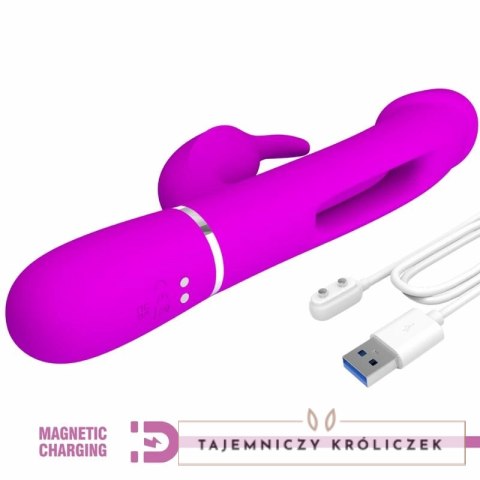 Pretty Love Dejon Rabbit 3w1 Wielofunkcyjny Model Fuksja USB PRETTY LOVE