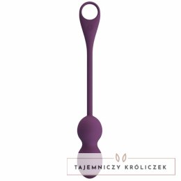 Pretty Love Elvira Fioletowe Kule Kegla z Aplikacją i Pilotem Bluetooth PRETTY LOVE