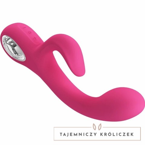Pretty Love Fritz Rabbit 12 trybow, silikonowy model rożowy USB PRETTY LOVE