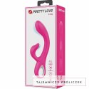 Pretty Love Fritz Rabbit 12 trybow, silikonowy model rożowy USB PRETTY LOVE