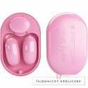 Pretty Love Fun Box Pink - Kompaktowy model wibrujący, 12 trybow, USB PRETTY LOVE