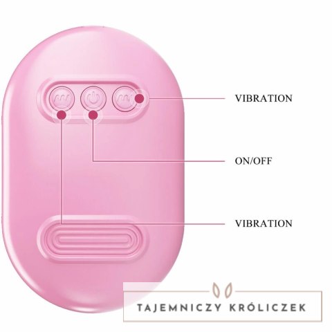 Pretty Love Fun Box Pink - Kompaktowy model wibrujący, 12 trybow, USB PRETTY LOVE