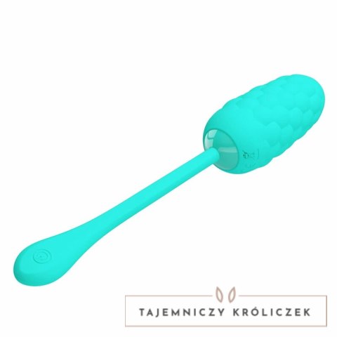Pretty Love Jajko Wibracyjne Aqua Green 12 Trybow Silikonowe USB PRETTY LOVE