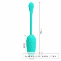 Pretty Love Jajko Wibracyjne Aqua Green 12 Trybow Silikonowe USB PRETTY LOVE