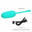 Pretty Love Jajko Wibracyjne Aqua Green 12 Trybow Silikonowe USB PRETTY LOVE