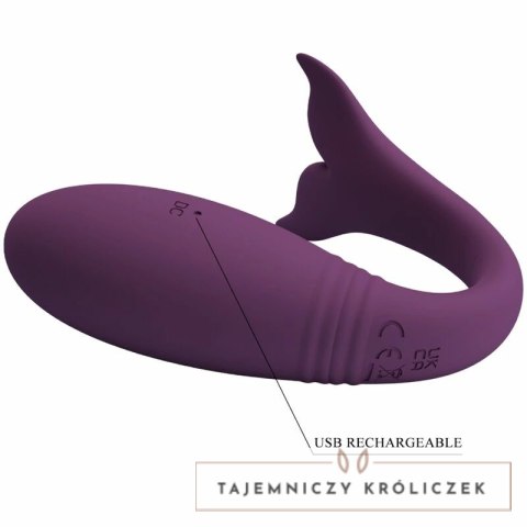Pretty Love Jayleen fioletowy - wibrator sterowany aplikacją i pilotem PRETTY LOVE