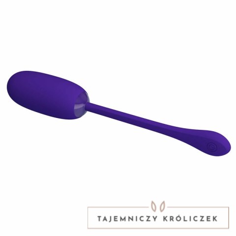 Pretty Love Julius - Fioletowy, wodoodporny system wibracyjny USB PRETTY LOVE