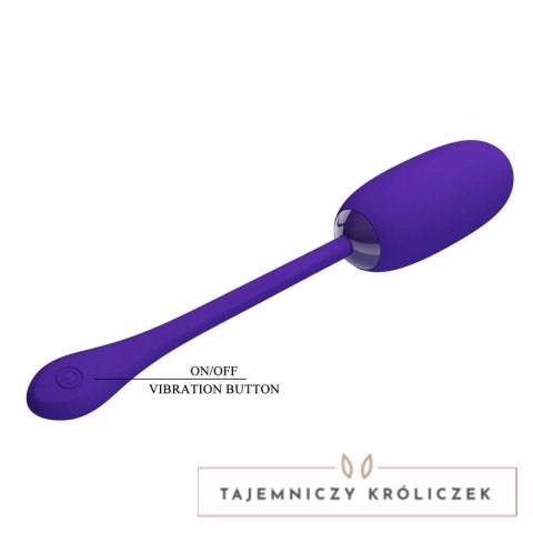 Pretty Love Julius - Fioletowy, wodoodporny system wibracyjny USB PRETTY LOVE