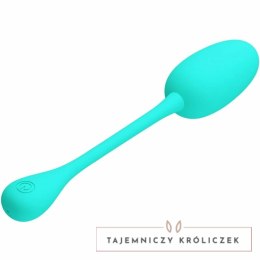 Pretty Love Knucker Zielone Jajko Wibracyjne USB, 12 Trybow, Silikon PRETTY LOVE